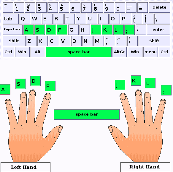 Touch Typing Lessons -Kids & Adults